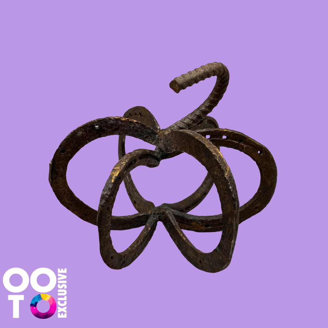 Horseshoe Pumpkins | Recycled Metal