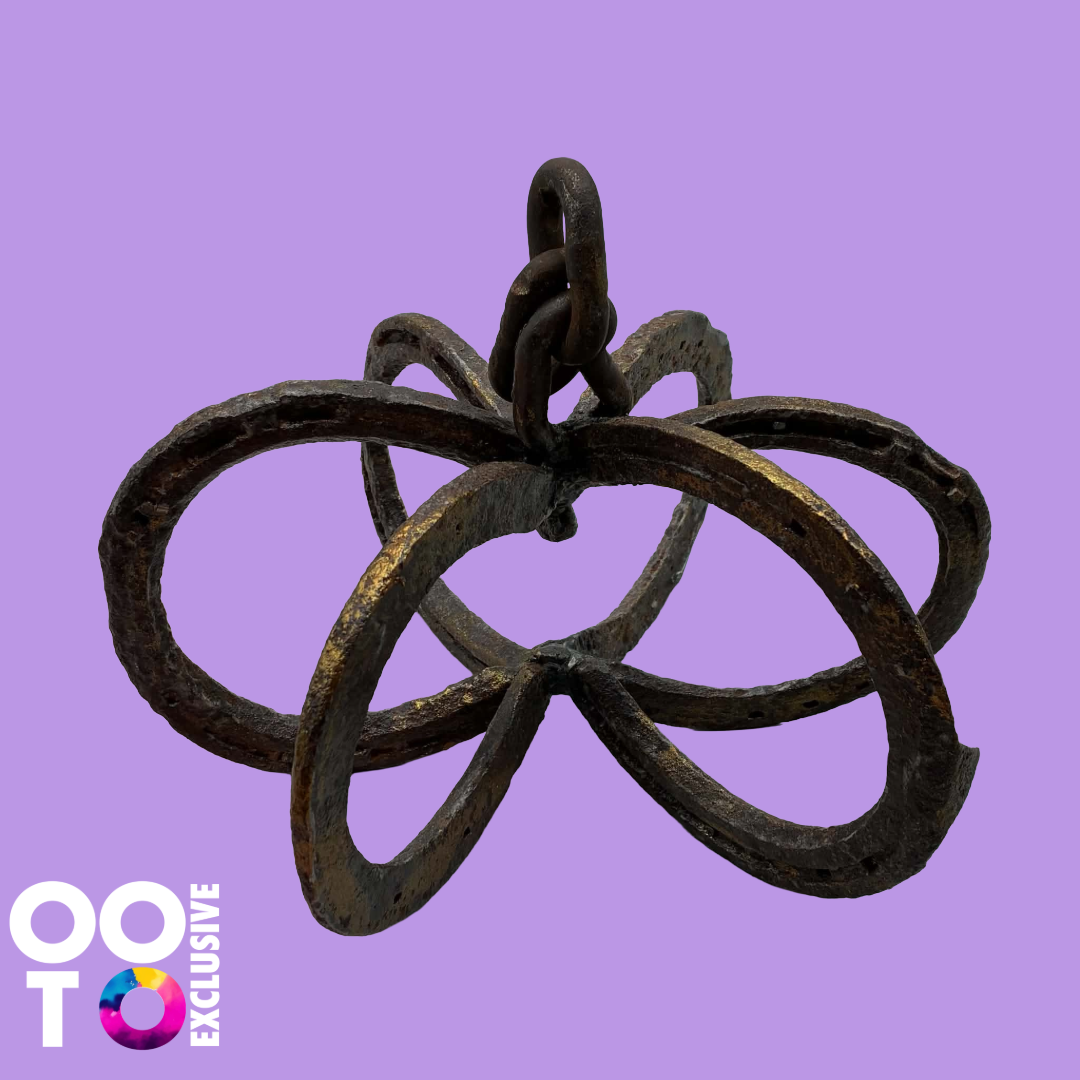 Horseshoe Pumpkins | Recycled Metal
