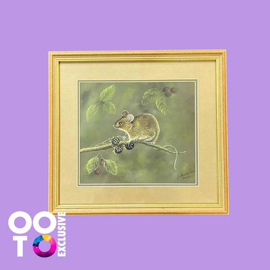Harvest Mouse| Original Pastel Painting