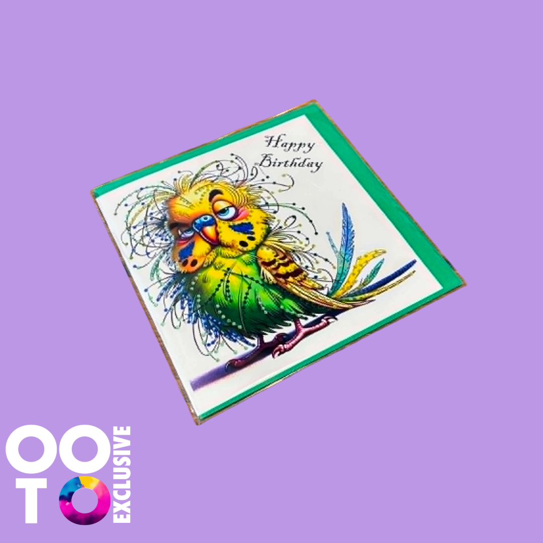 Birthday Cards with Rhinestone Crystals | Various Designs