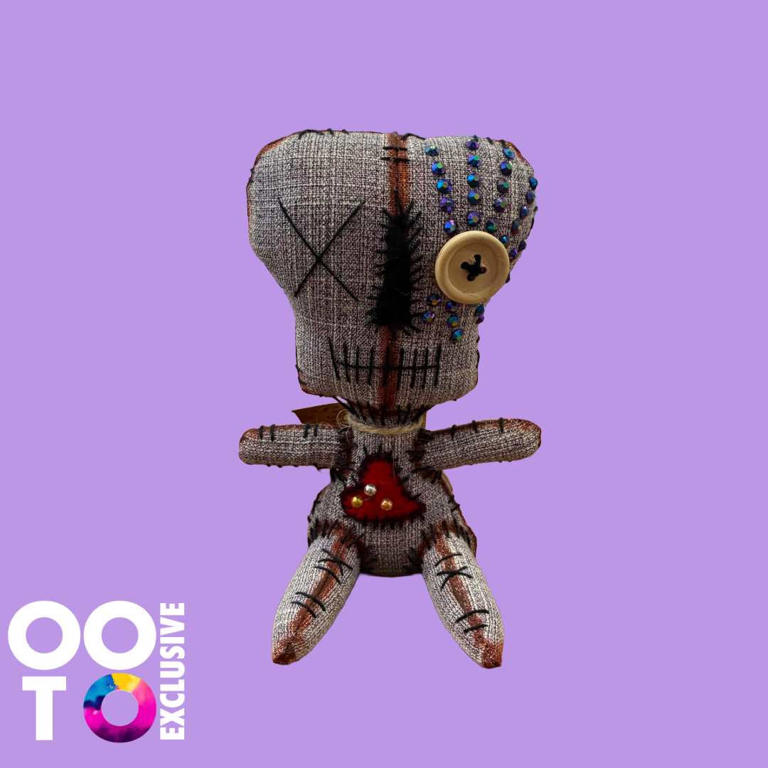 Sugar Skull Voodoo Dolls | Hand Sewn | Various Colours & Designs