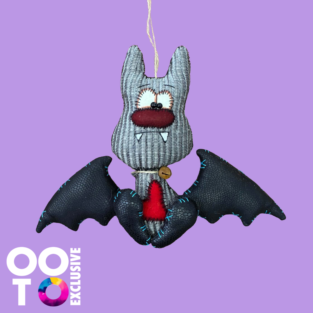 Bats | Hand Sewn Fabric Decorations | Various Colours