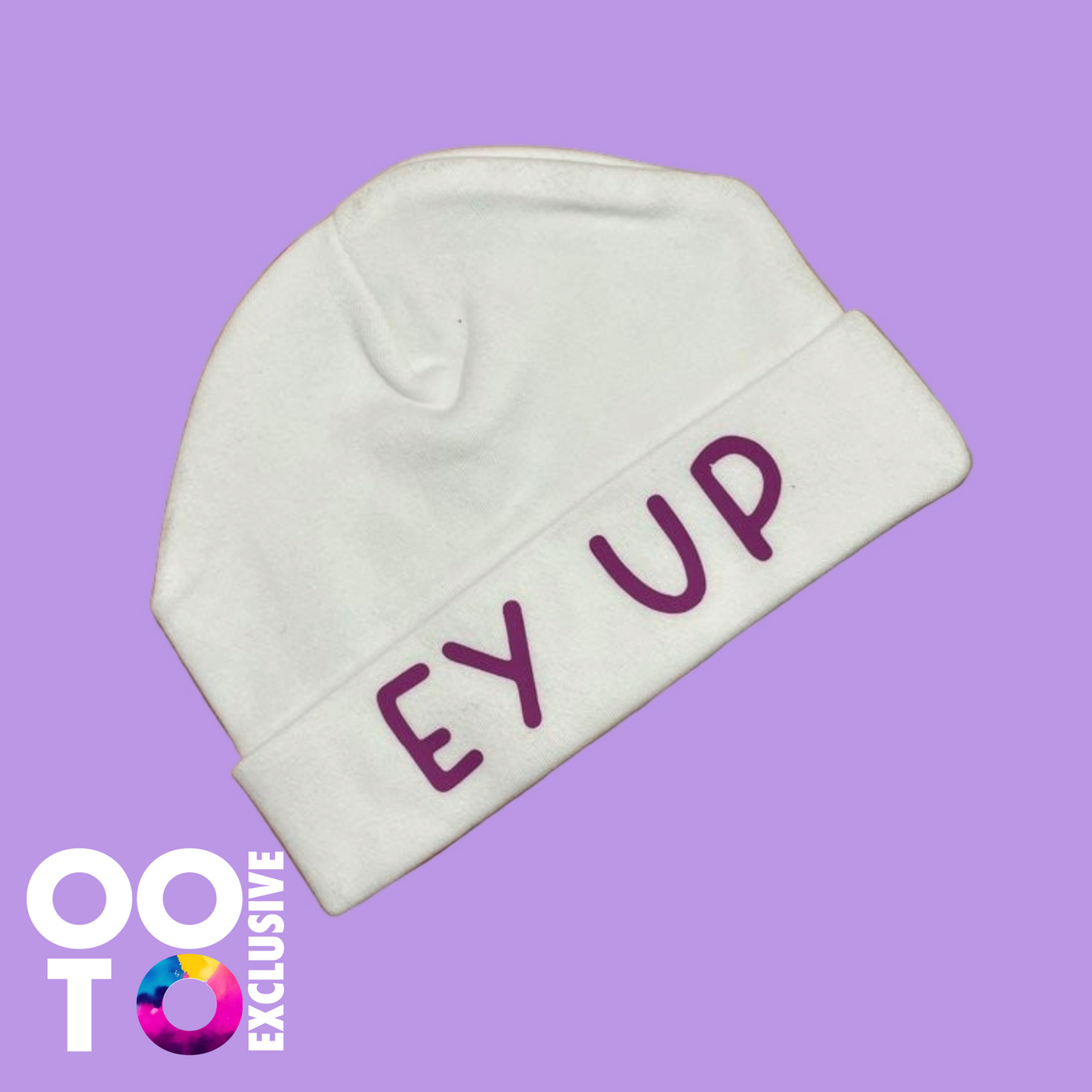 Yorkshire Sayings & Slang Babies Beanie Hats (0-3mths) | Various Designs