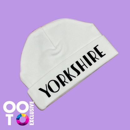 Yorkshire Sayings & Slang Babies Beanie Hats (0-3mths) | Various Designs