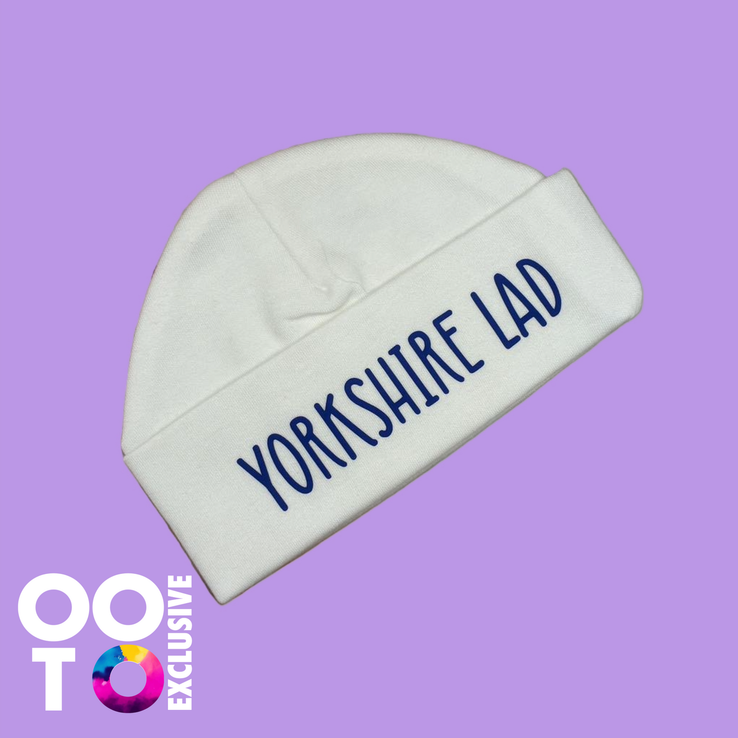 Yorkshire Sayings & Slang Babies Beanie Hats (0-3mths) | Various Designs