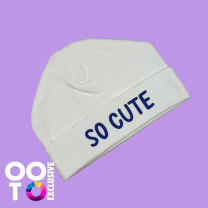 Yorkshire Sayings & Slang Babies Beanie Hats (0-3mths) | Various Designs