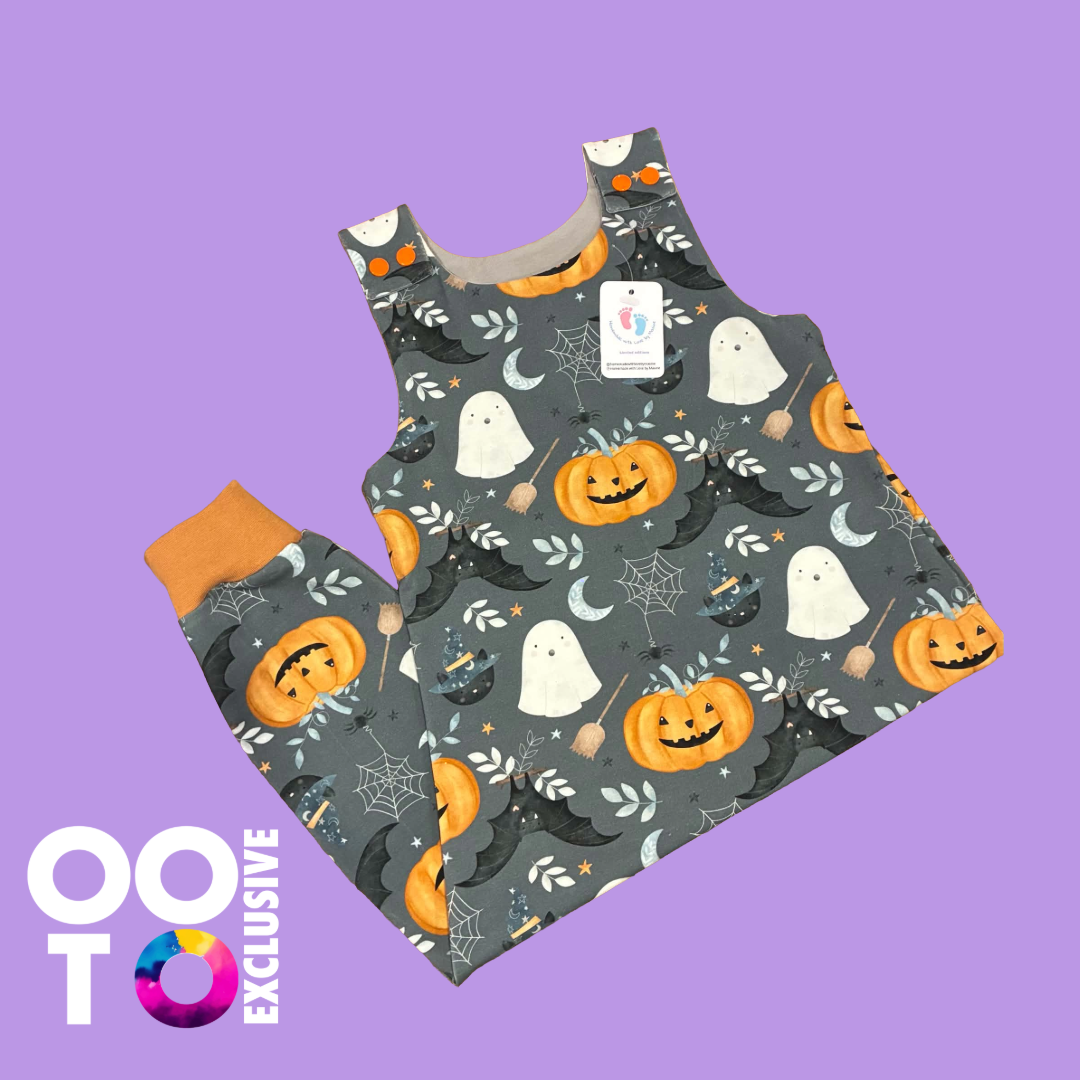 Halloween Themed Baby & Toddler Clothes | Various Colours & Designs