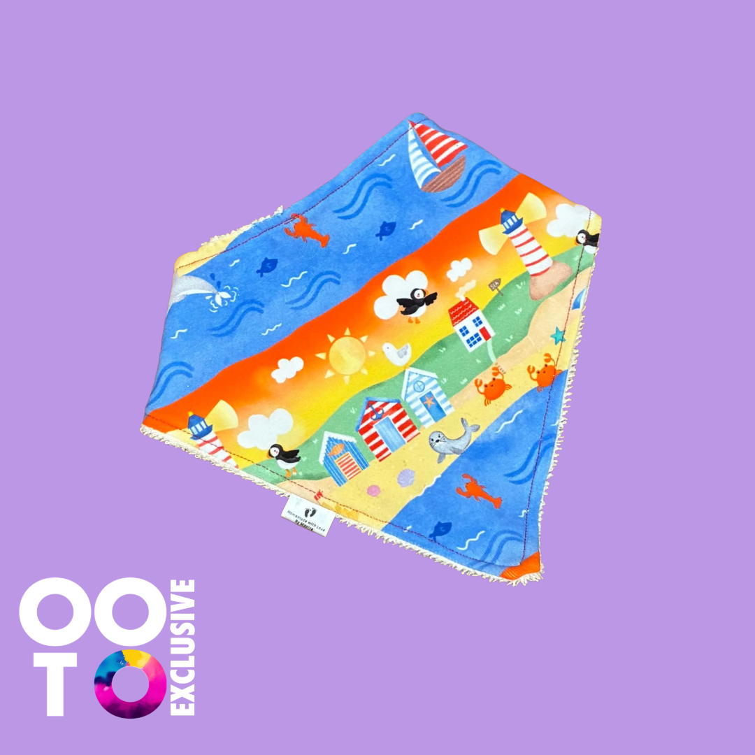 Handmade Baby Jersey Fabric Bibs | 0-12mths | Various Designs