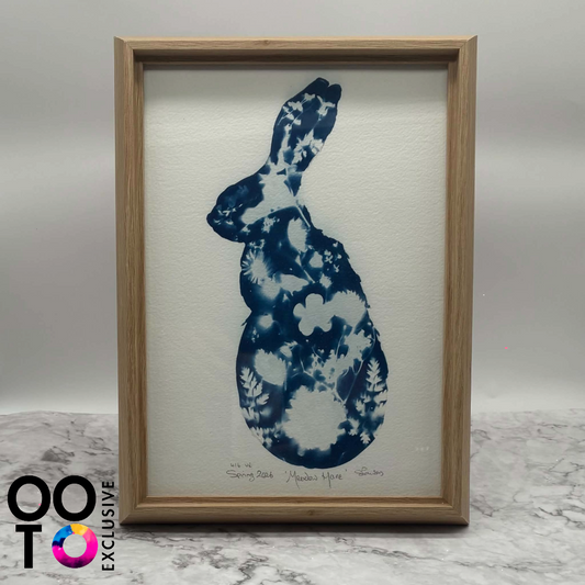 Meadow Hare | Limited Edition Cyanotype
