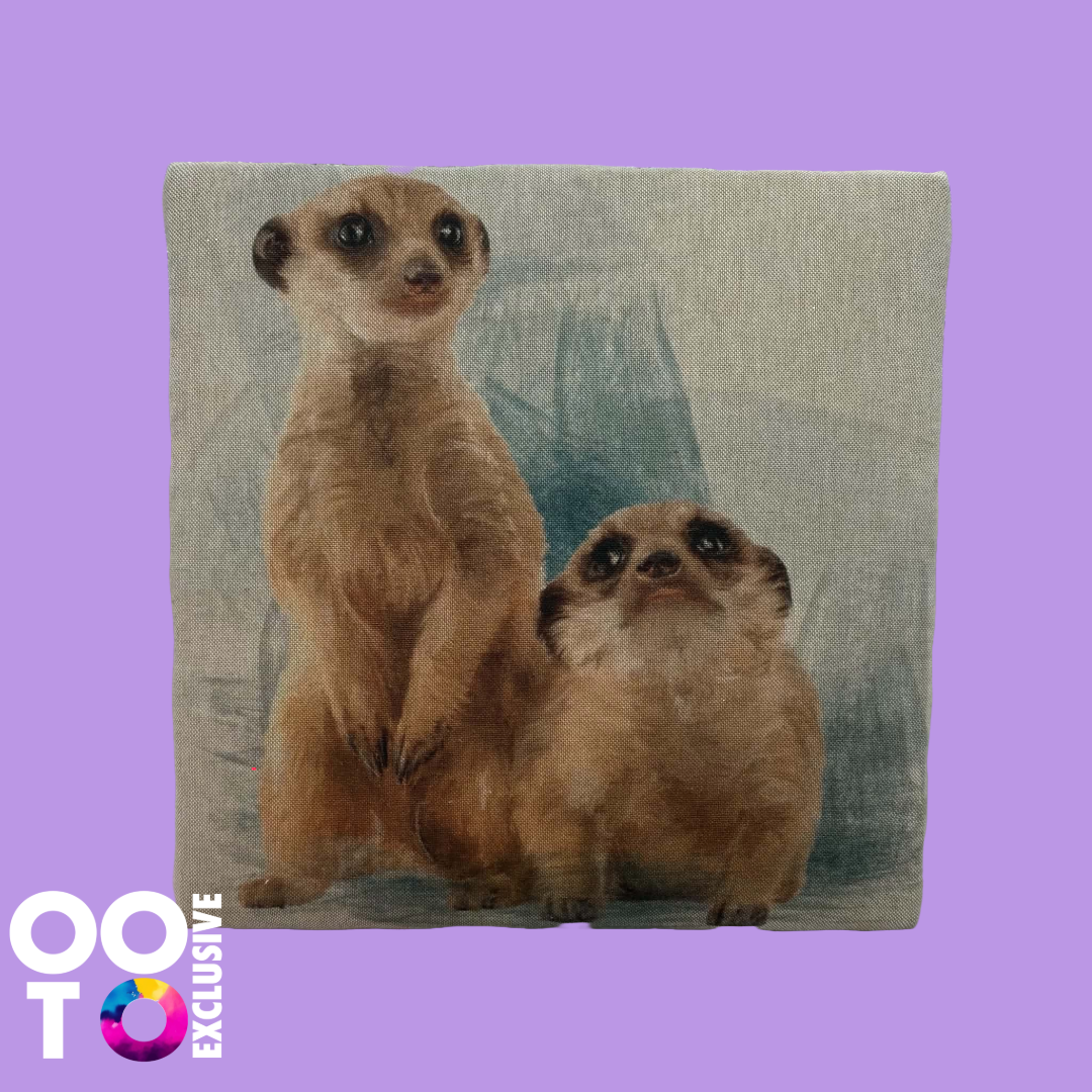 Padded Fabric Animal Pictures | 12 x 12 inch | Various Styles