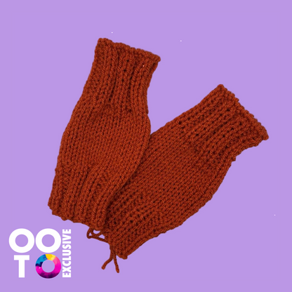 Handmade Acrylic Wool Childrens Wrist Warmers | Various Colours & Sizes