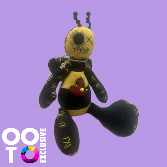 JuJu Bumble | Hand Sewn | Gothic Fabric Decoration