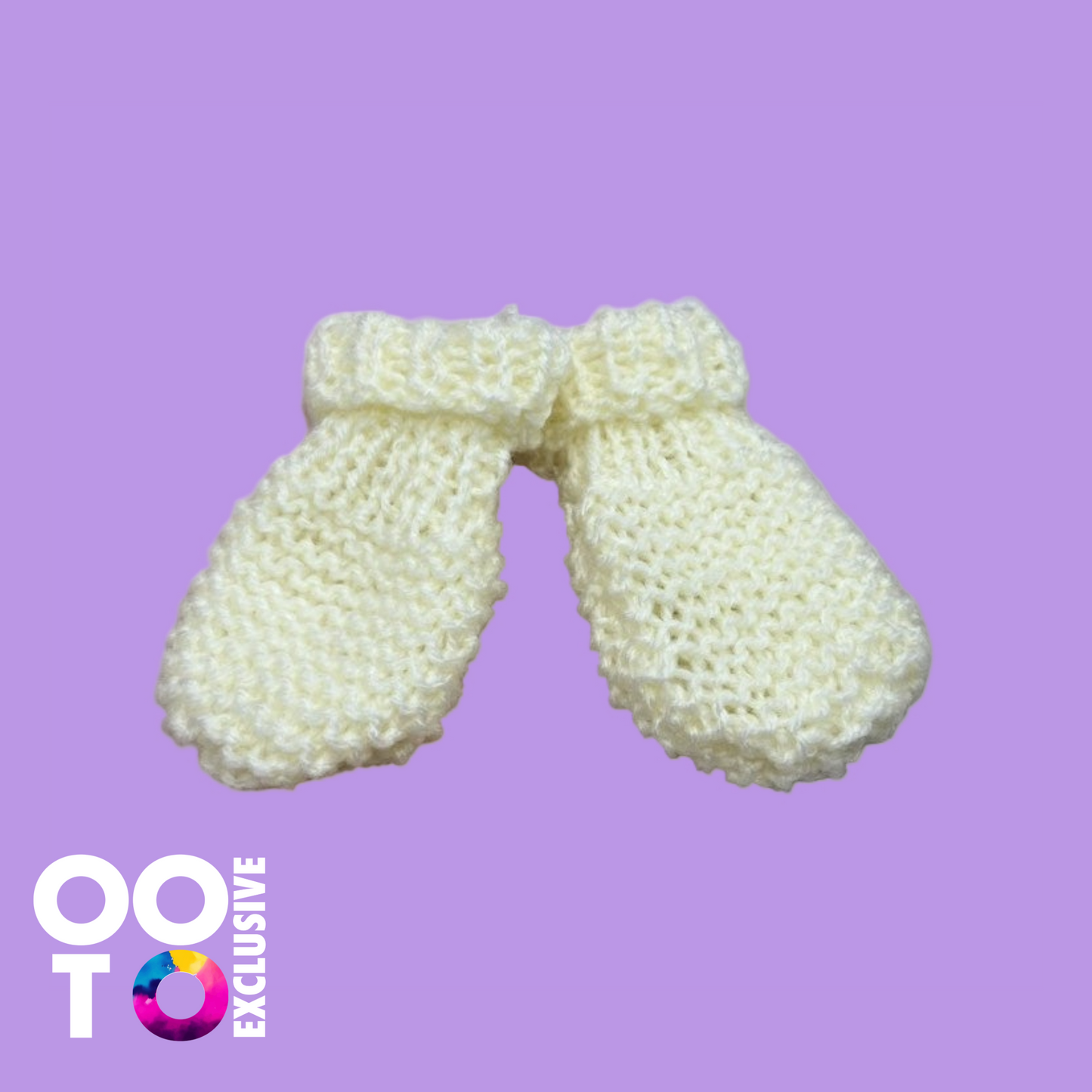 Hand Knitted Baby Hats, Mitts & Bootees | Various Colours