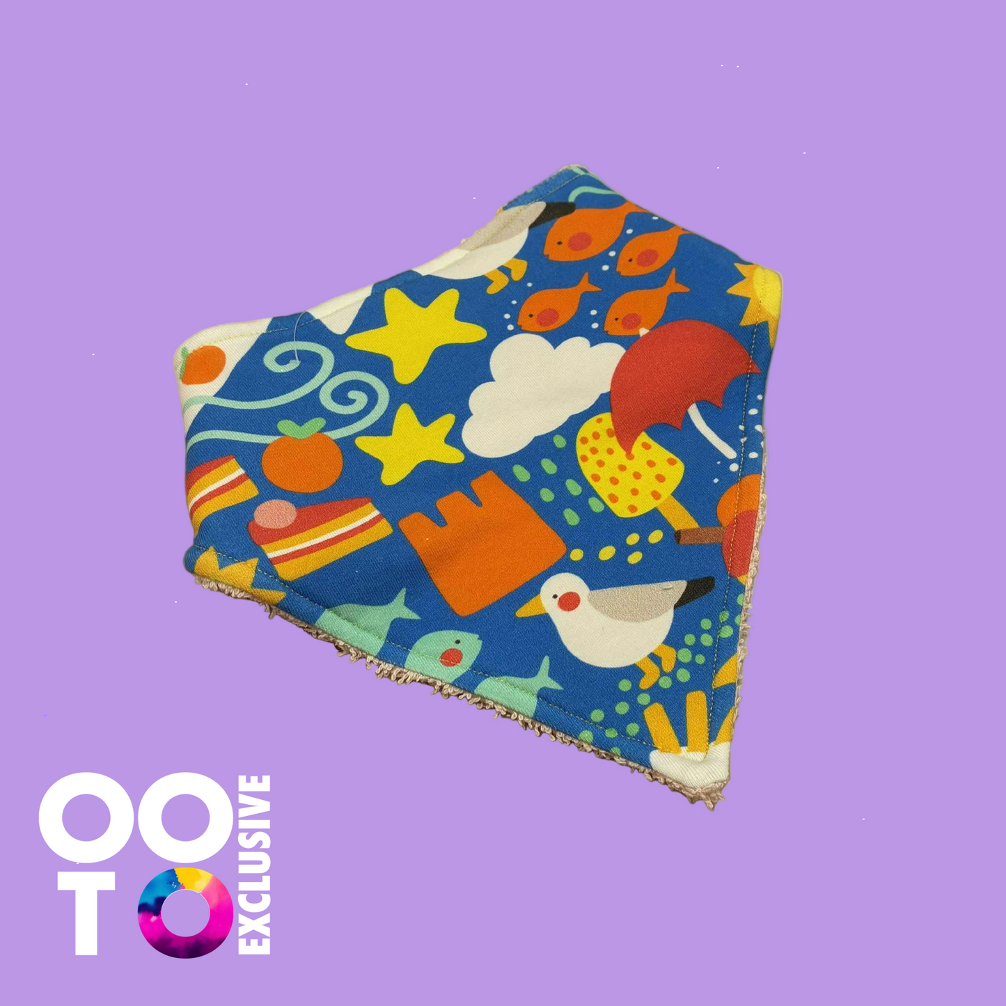 Handmade Baby Jersey Fabric Bibs | 0-12mths | Various Designs