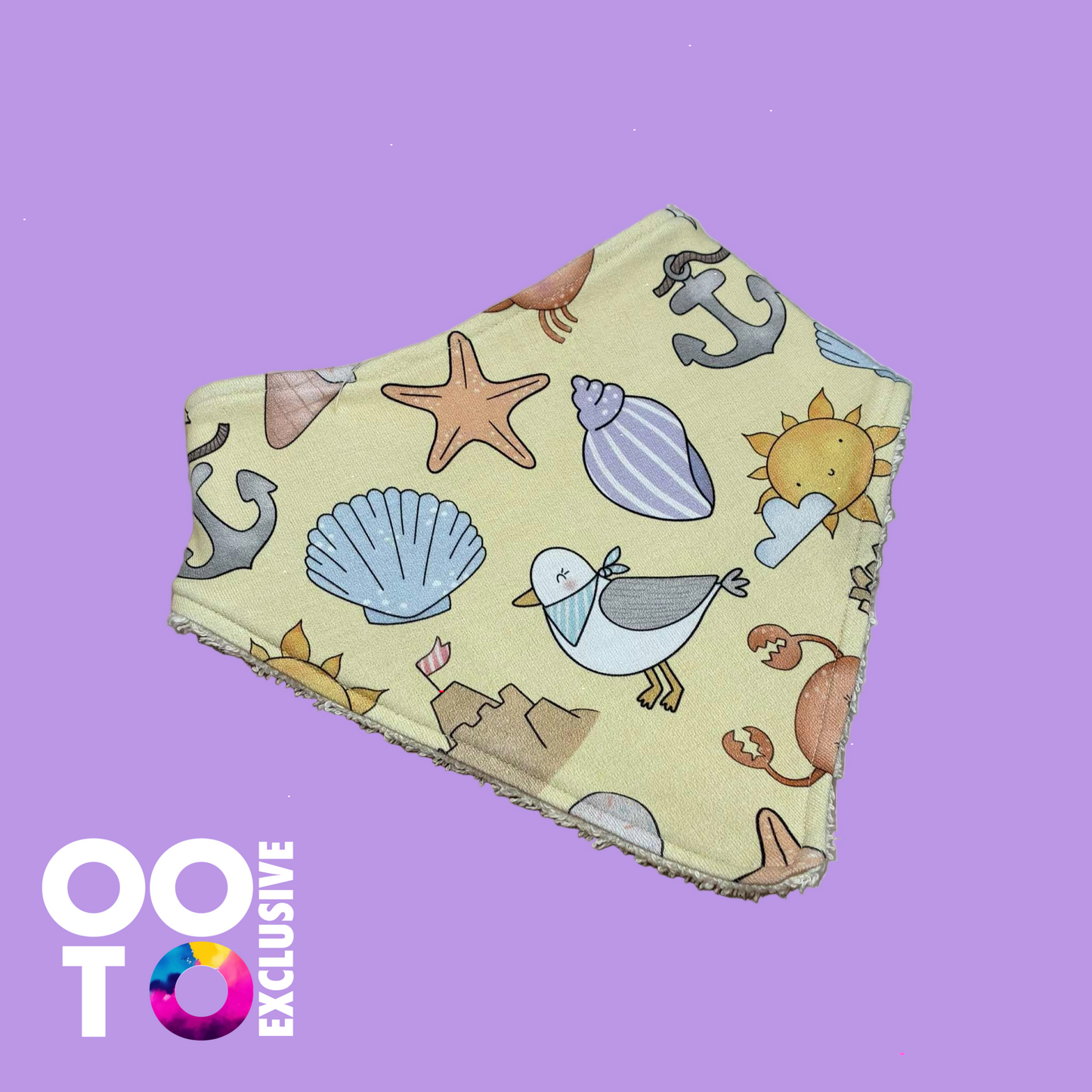 Handmade Baby Jersey Fabric Bibs | 0-12mths | Various Designs