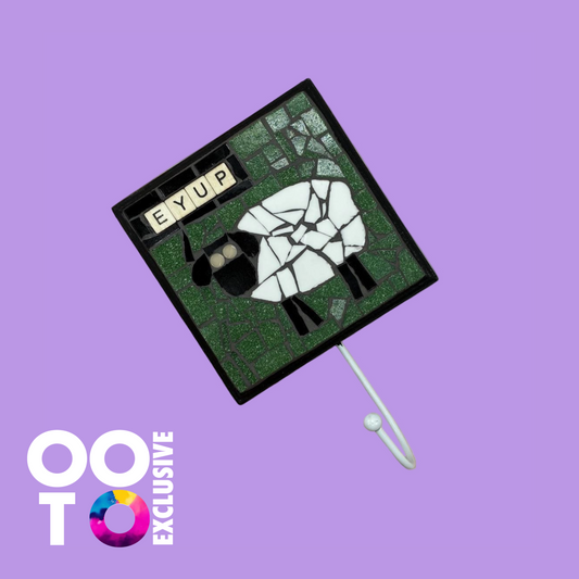 Ey Up | Mosaic Sheep Coat Hook