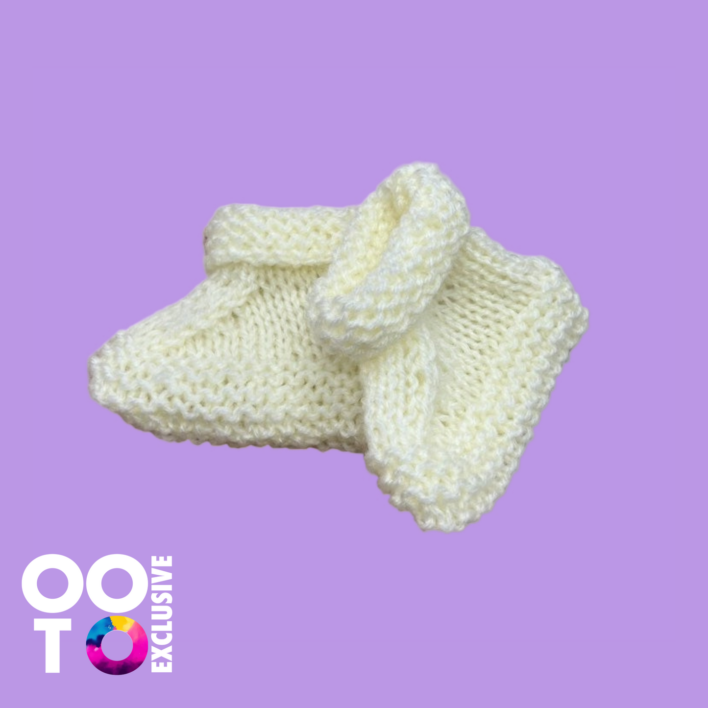 Hand Knitted Baby Hats, Mitts & Bootees | Various Colours