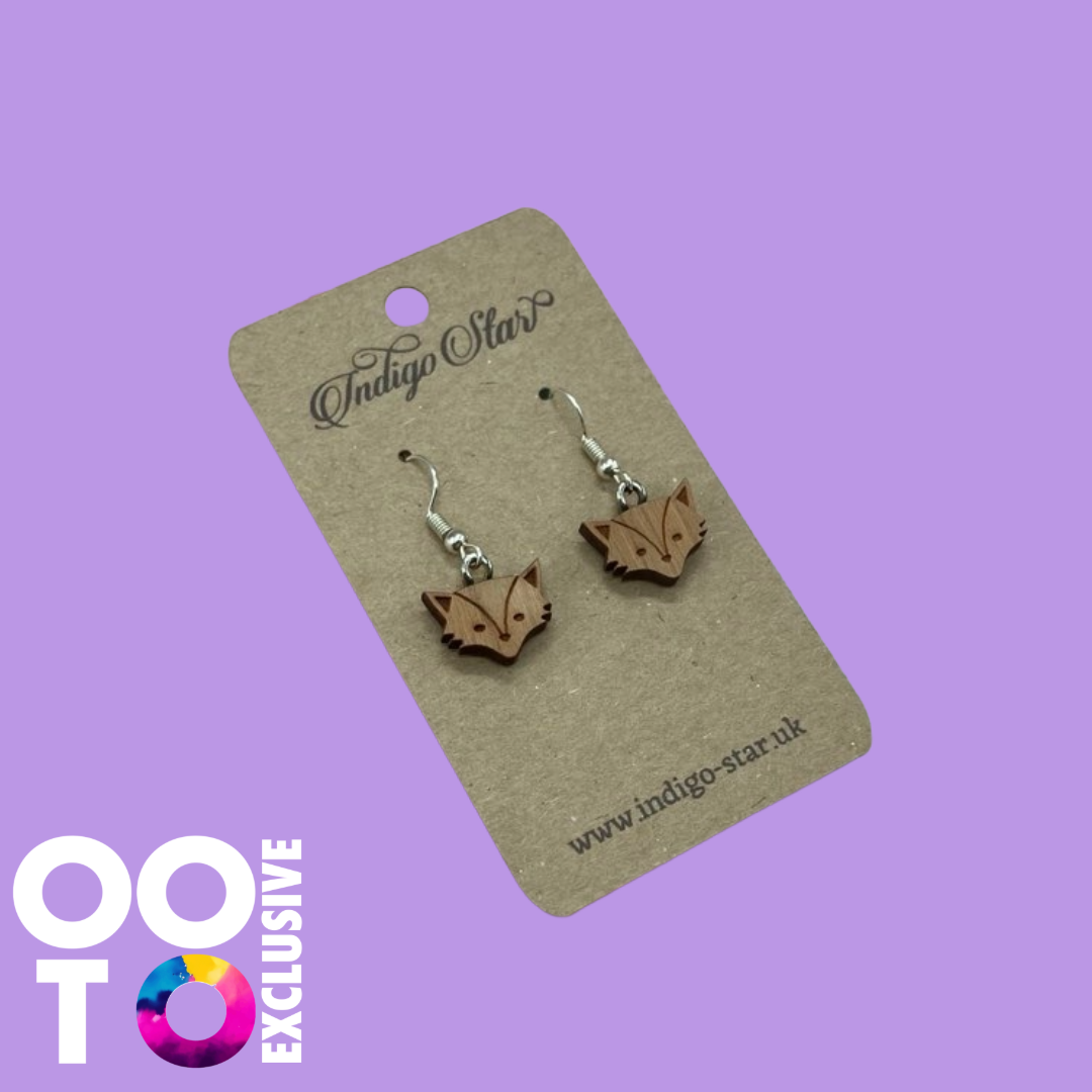 Animal Earrings | Wood | Various Designs