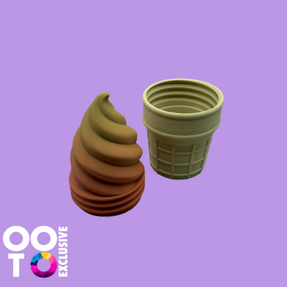 Ice Cream Cone Trinket Pots | 3D Printed