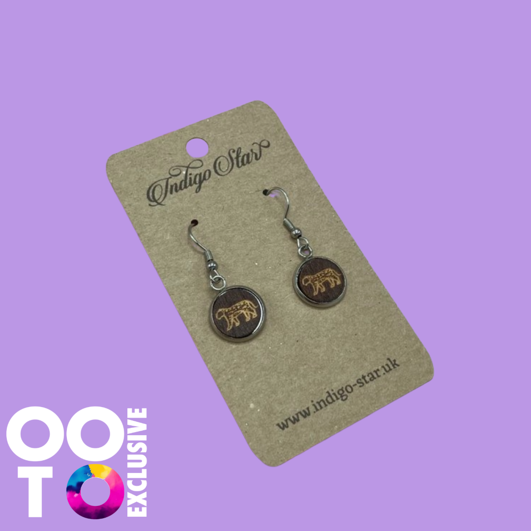 Animal Earrings | Wood | Various Designs
