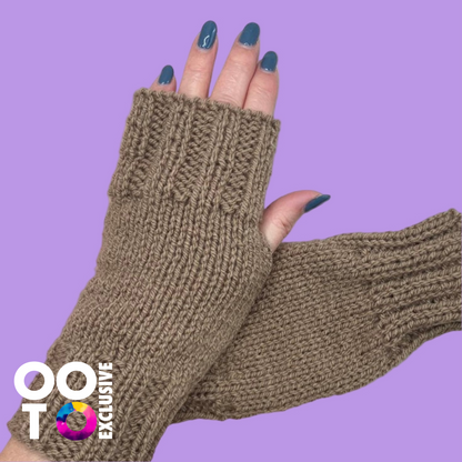Handmade Adult Wrist Warmers | Acrylic Wool | Various Colours