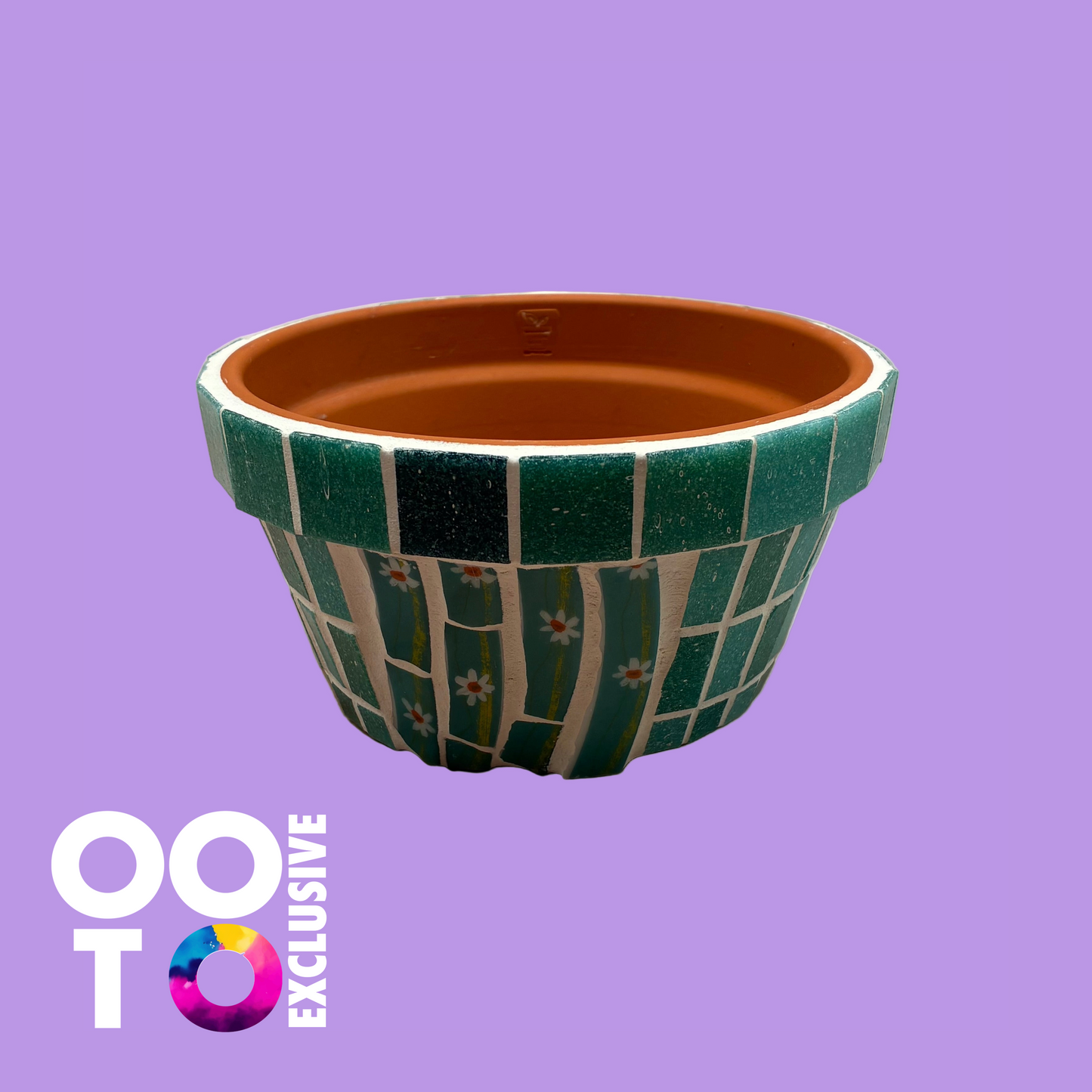 Mosaic Plant Pots | 3 Sizes