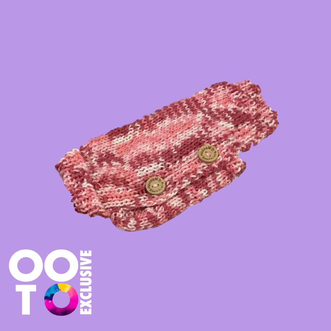 Hand Knitted Dog Coats | Extra Extra Small Dogs with Button Fastenings | Ideal for Puppies / Small Chihuahuas