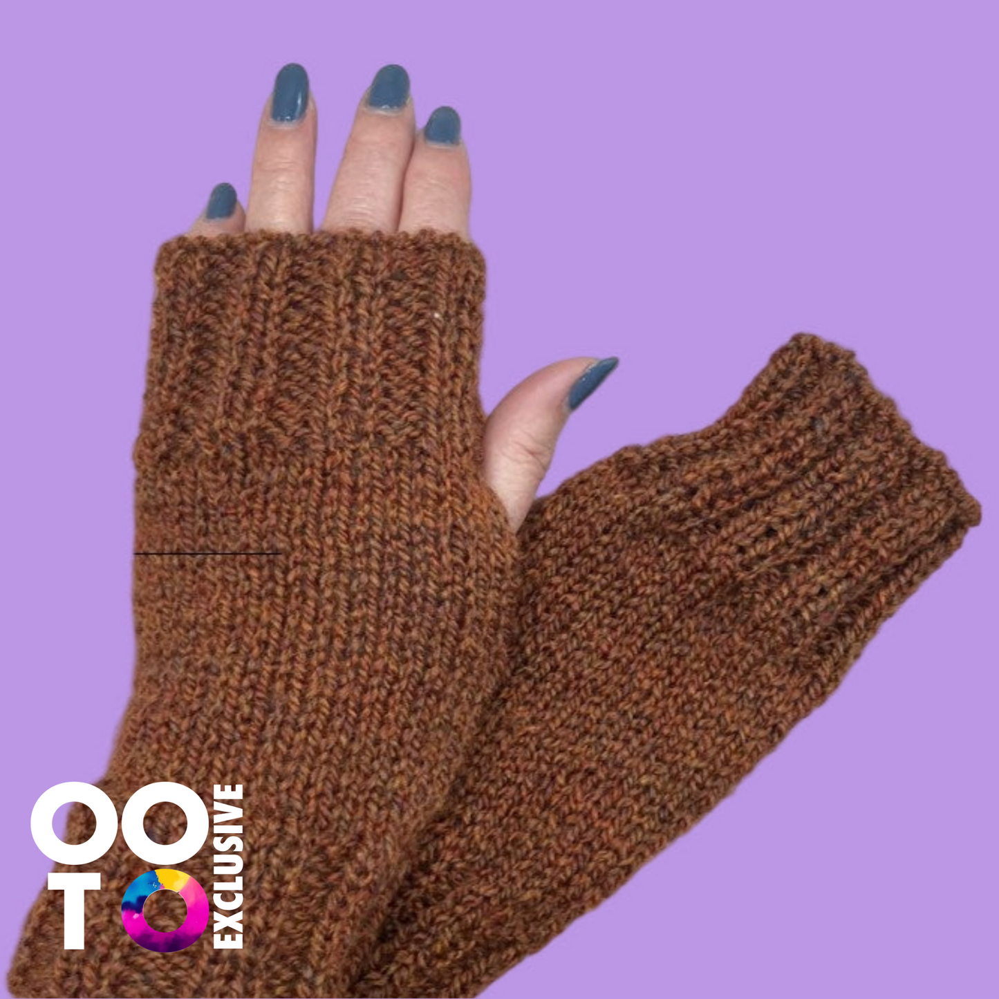 Handmade Adult Wrist Warmers | Acrylic Wool | Various Colours