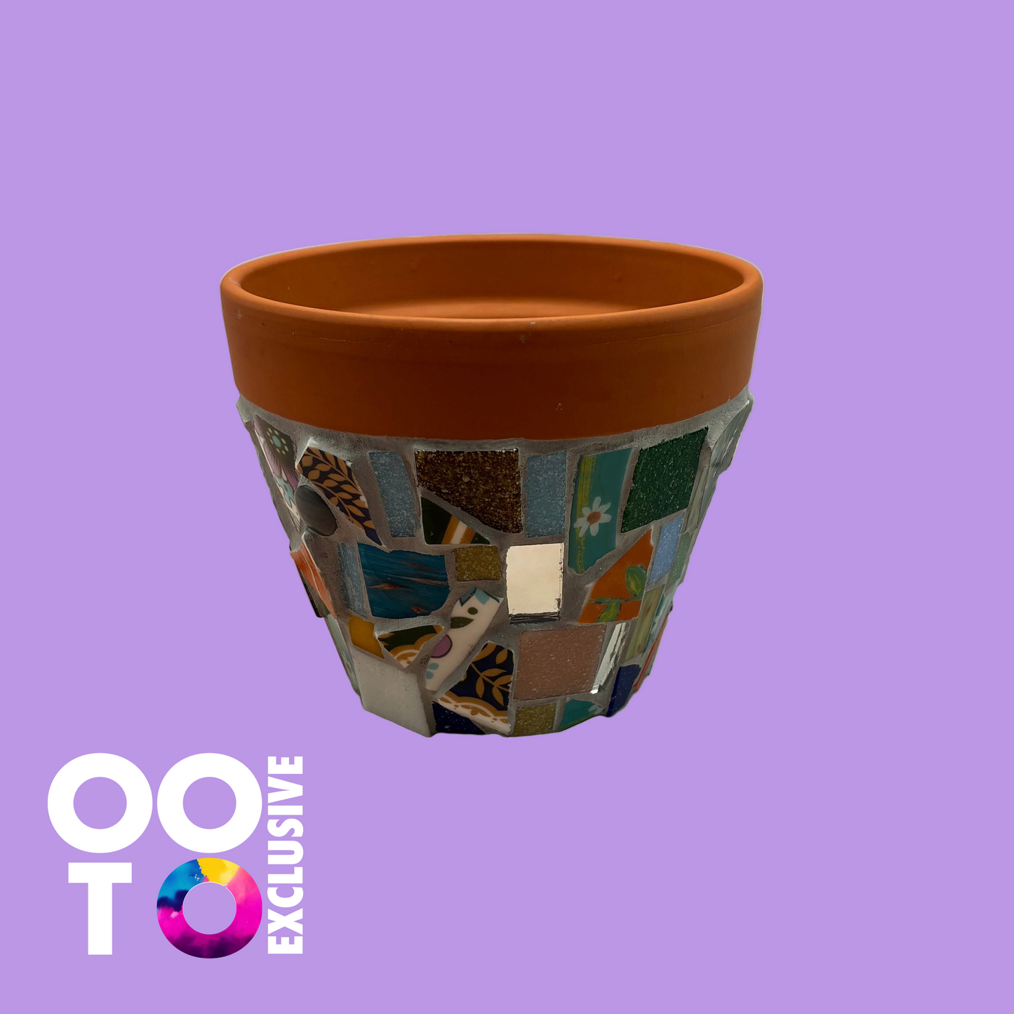 Mosaic Plant Pots | 3 Sizes