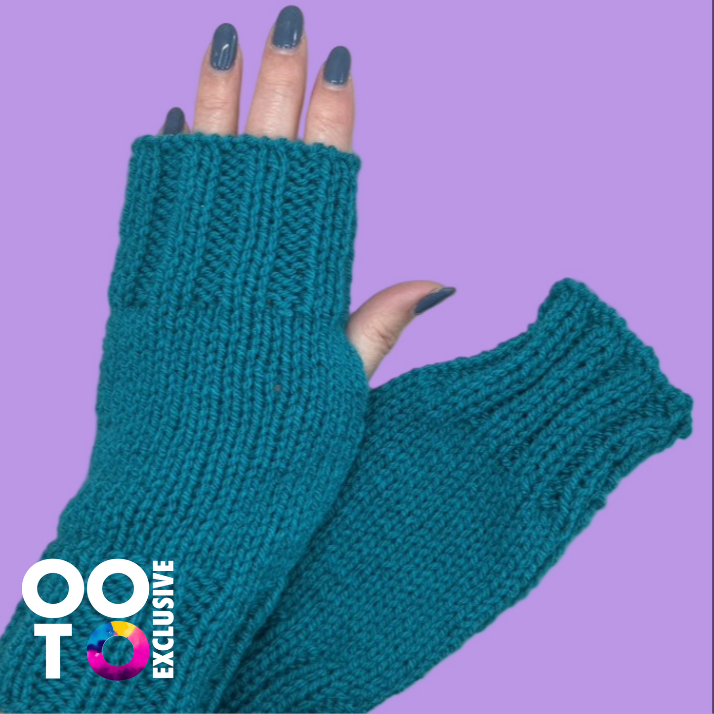 Handmade Adult Wrist Warmers | Acrylic Wool | Various Colours