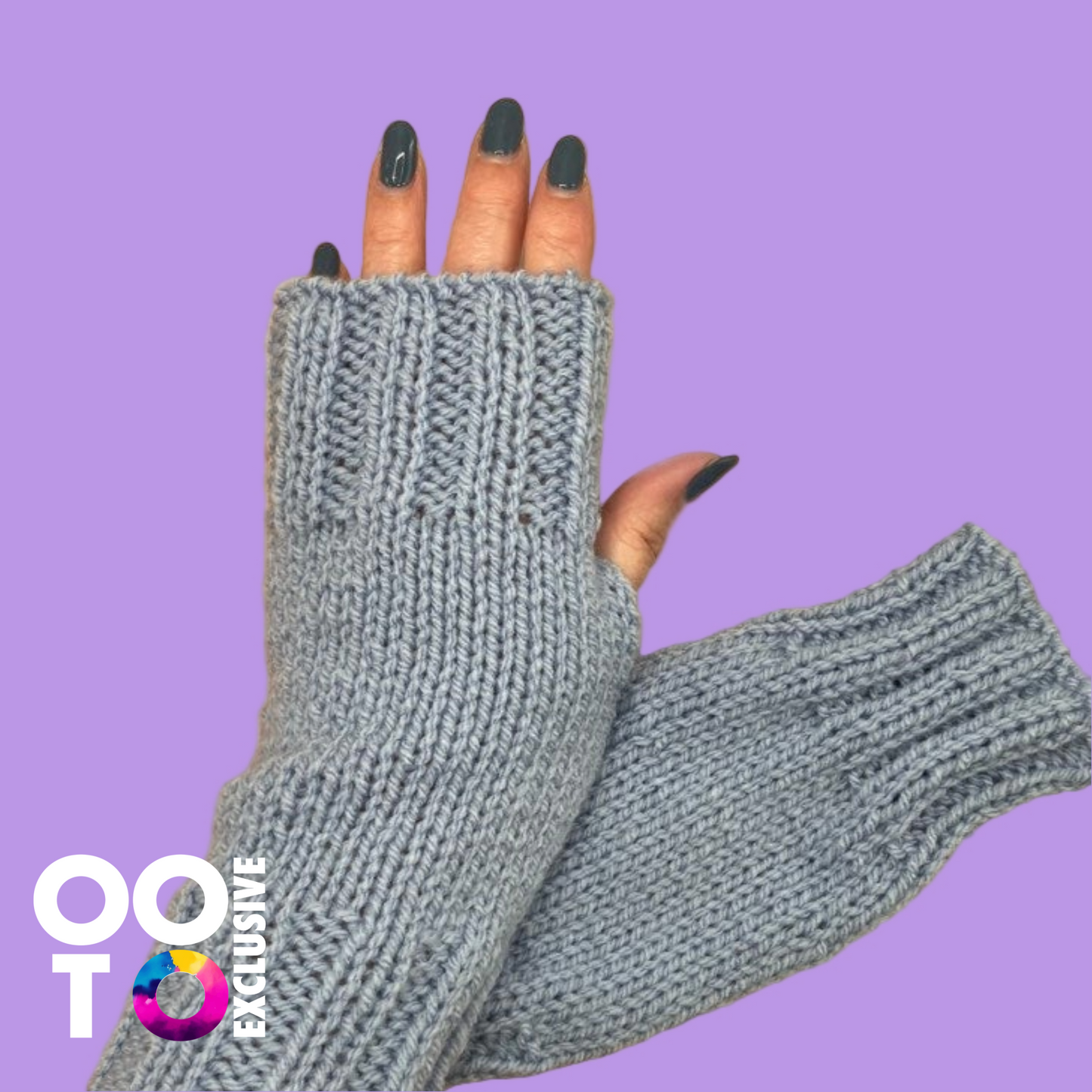 Handmade Adult Wrist Warmers | Acrylic Wool | Various Colours
