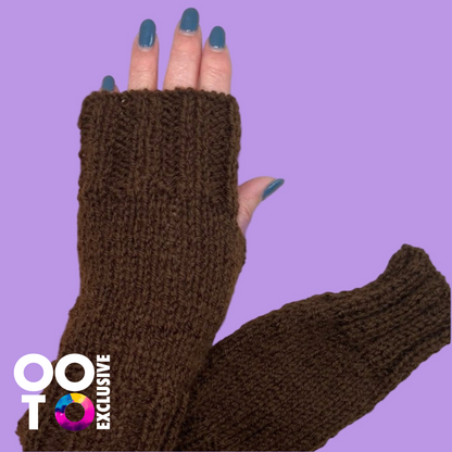 Handmade Adult Wrist Warmers | Acrylic Wool | Various Colours