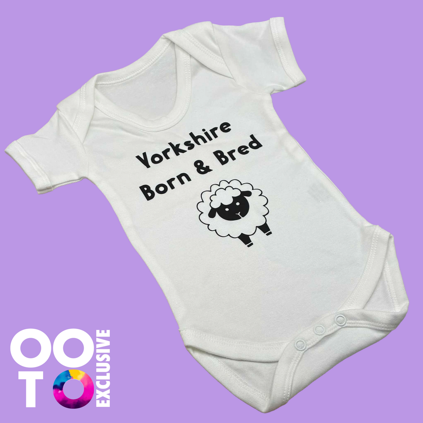 Quirky Short Sleeve Baby Vests | Various Designs & Sizes