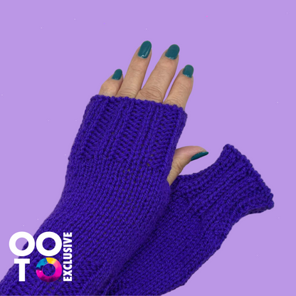 Handmade Adult Wrist Warmers | Acrylic Wool | Various Colours