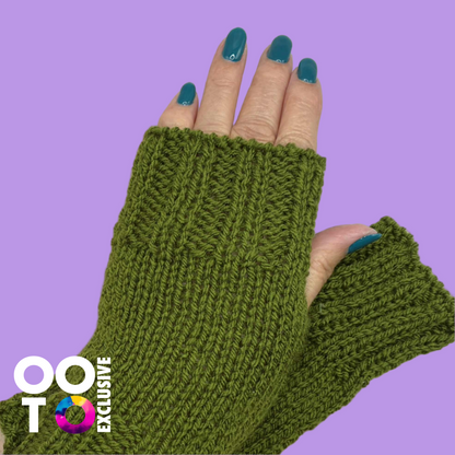 Handmade Adult Wrist Warmers | Acrylic Wool | Various Colours