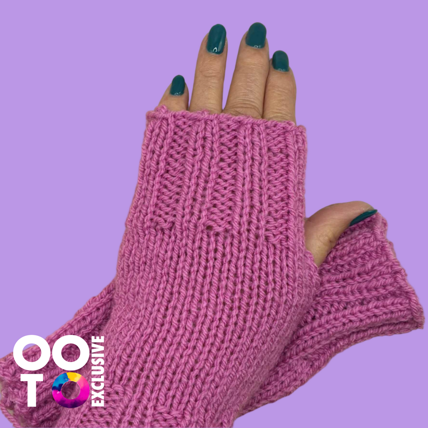 Handmade Adult Wrist Warmers | Acrylic Wool | Various Colours