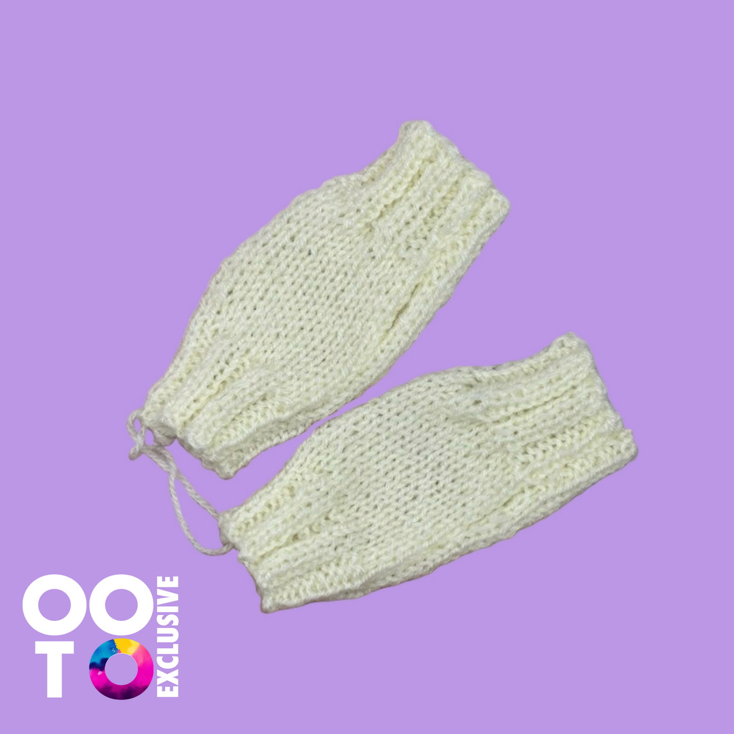 Handmade Acrylic Wool Childrens Wrist Warmers | Various Colours & Sizes