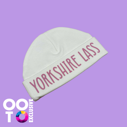 Yorkshire Sayings & Slang Babies Beanie Hats (0-3mths) | Various Designs