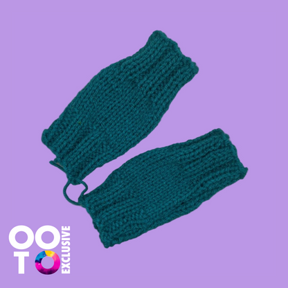 Handmade Acrylic Wool Childrens Wrist Warmers | Various Colours & Sizes