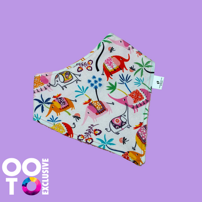 Handmade Baby Cotton Bib | 0-12mths | Various Designs