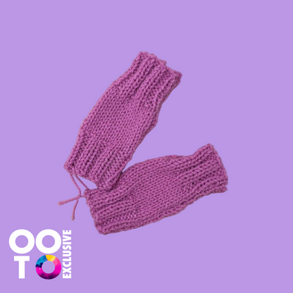 Handmade Acrylic Wool Childrens Wrist Warmers | Various Colours & Sizes