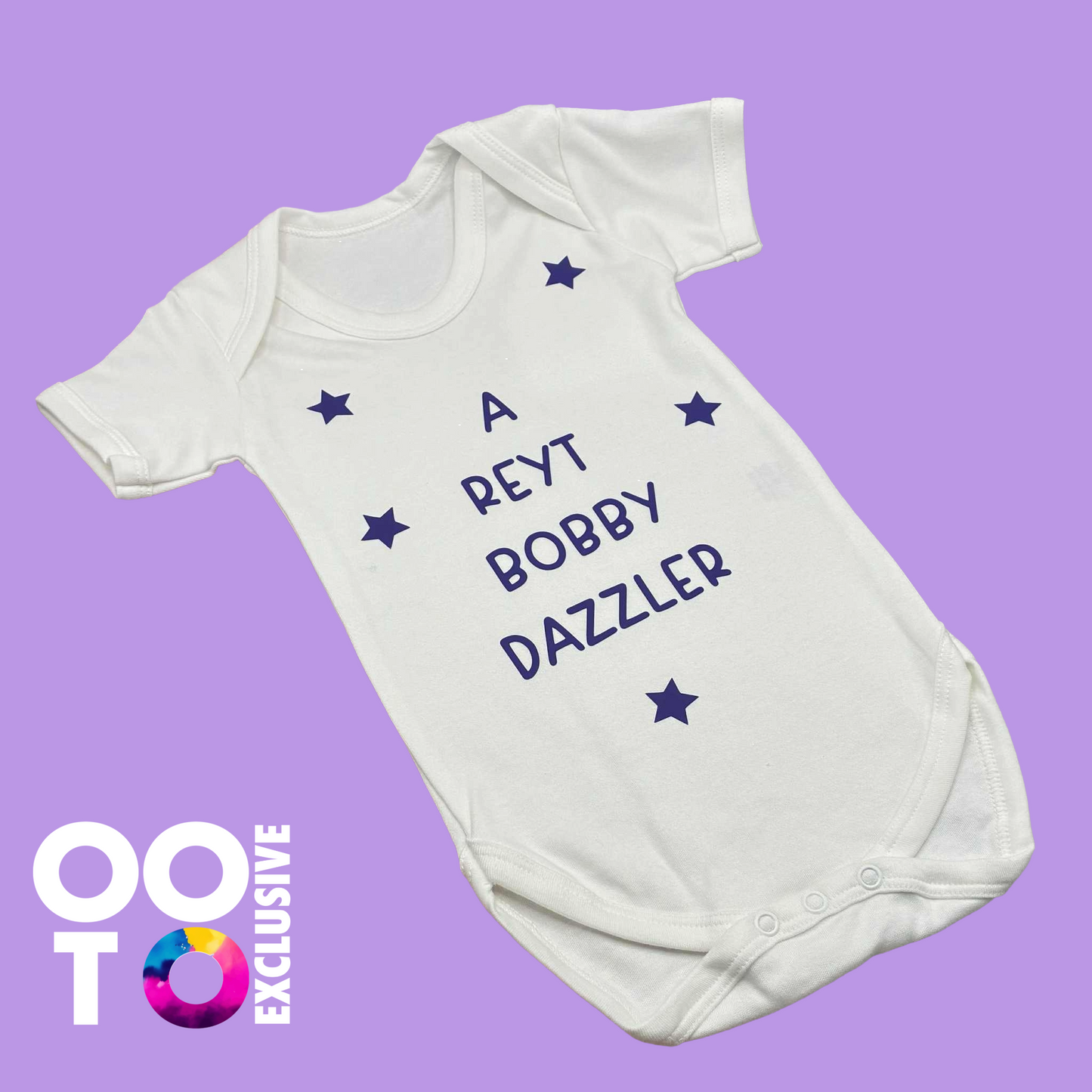 Quirky Short Sleeve Baby Vests | Various Designs & Sizes