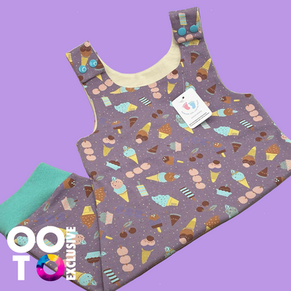 Baby Short Leg Romper Suits | Various Colours & Designs