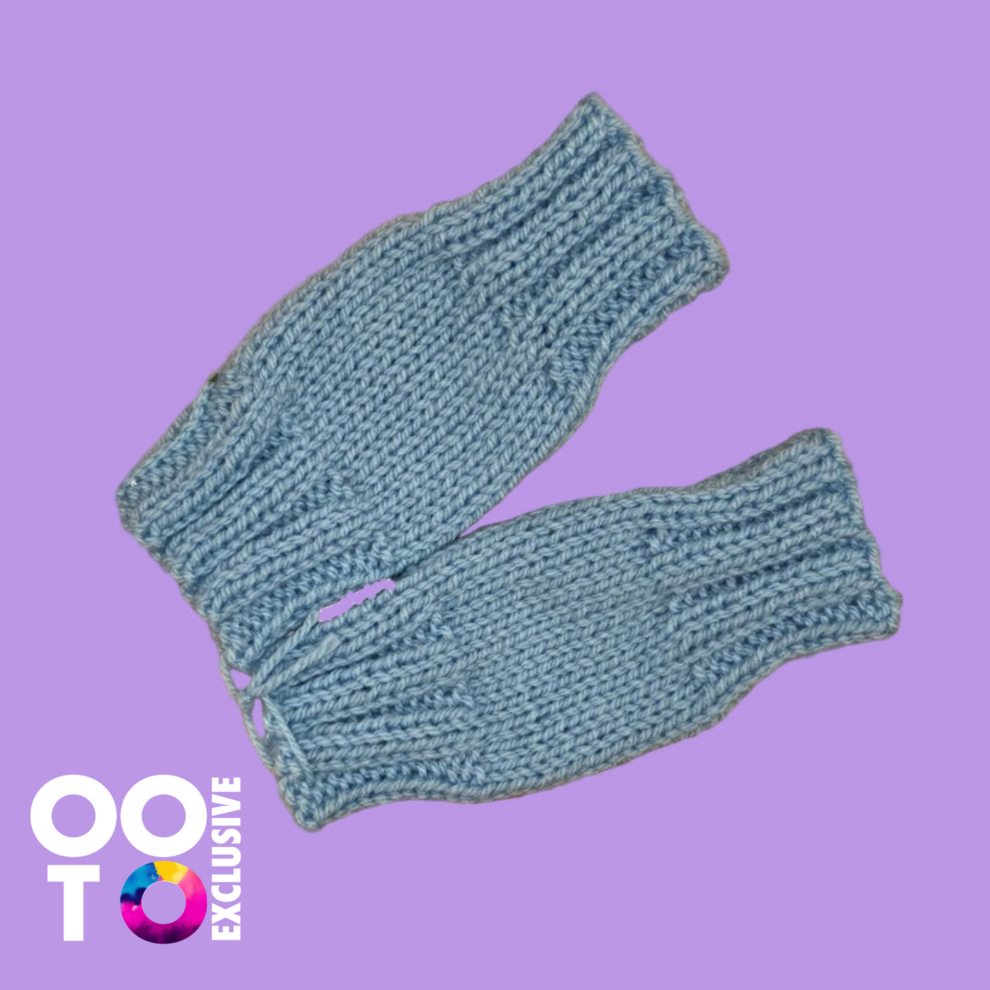 Handmade Acrylic Wool Childrens Wrist Warmers | Various Colours & Sizes