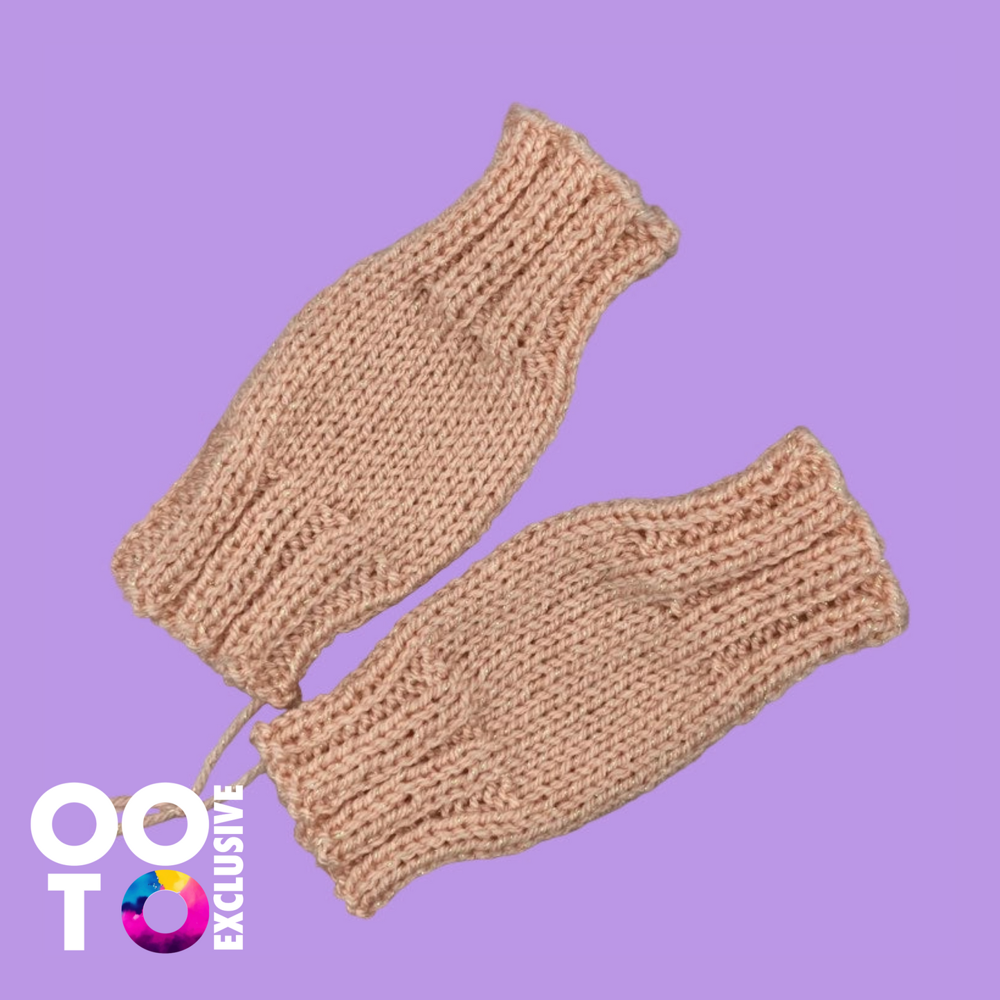 Handmade Acrylic Wool Childrens Wrist Warmers | Various Colours & Sizes