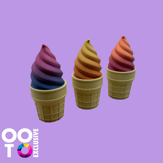 Ice Cream Cone Trinket Pots | 3D Printed