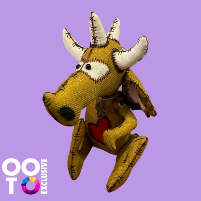 Dragon | Hand Sewn | Fabric Gothic Decoration