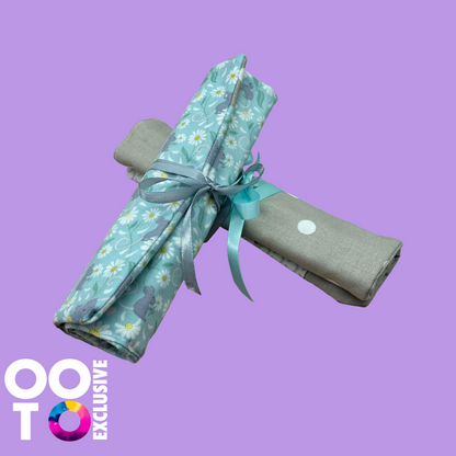 Handmade Fabric Make Up Brush Rolls | Various Designs