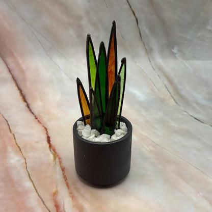 Succulents | Stained Glass | Various Sizes & Colours