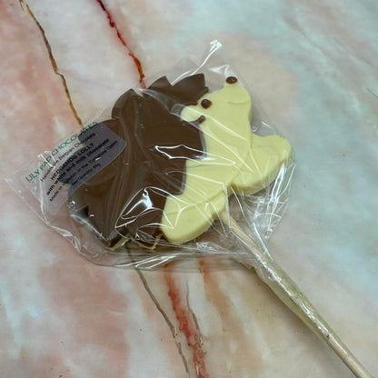 Belgian Chocolate Lollies | Milk or White Chocolate